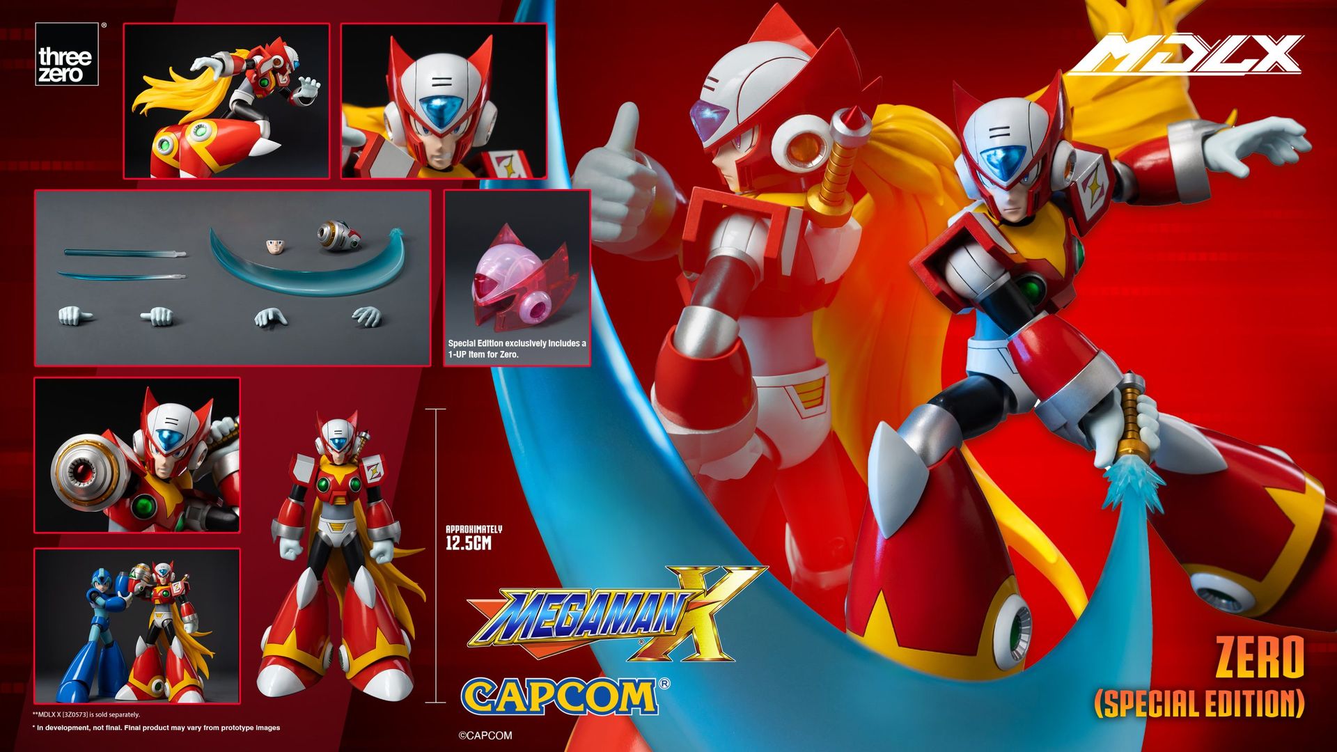 Rockman X / Mega Man X<Br>MDLX Zero (Special Edition)_extra_image
