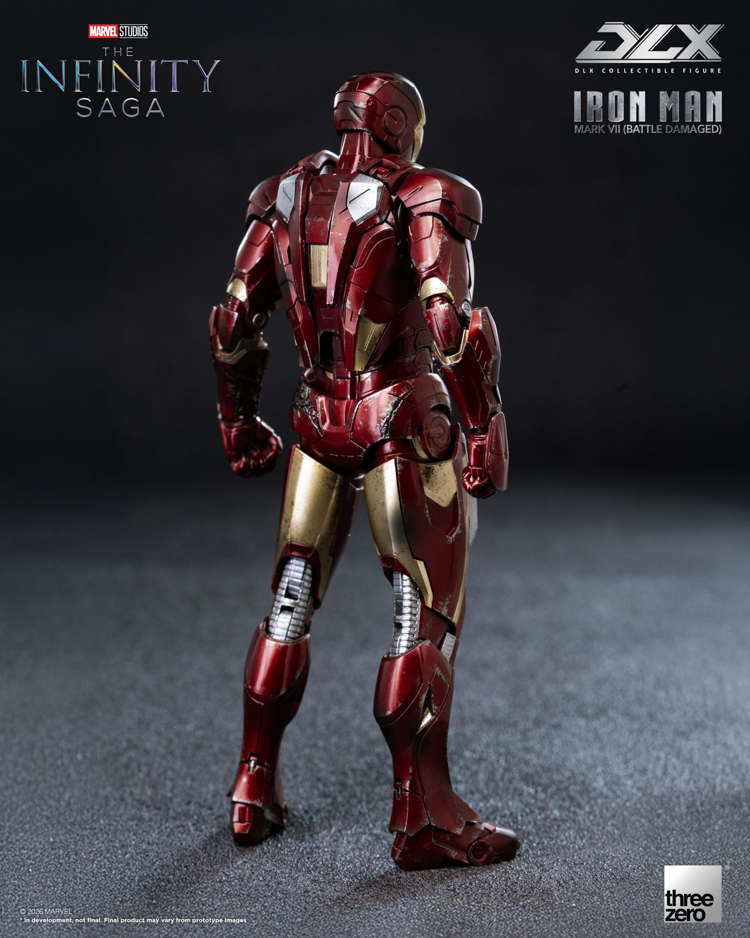 Marvel Studios: The Infinity Saga<br>DLX Iron Man Mark 7 (Battle Damaged)_extra_image