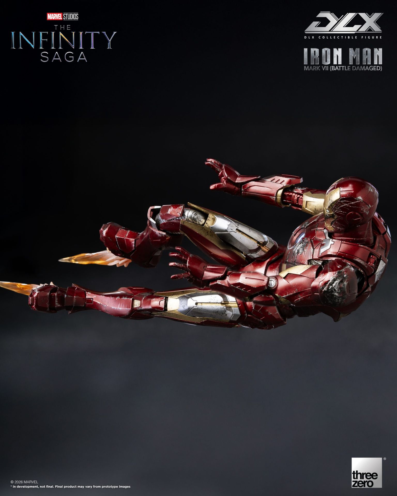 Marvel Studios: The Infinity Saga<br>DLX Iron Man Mark 7 (Battle Damaged)_extra_image