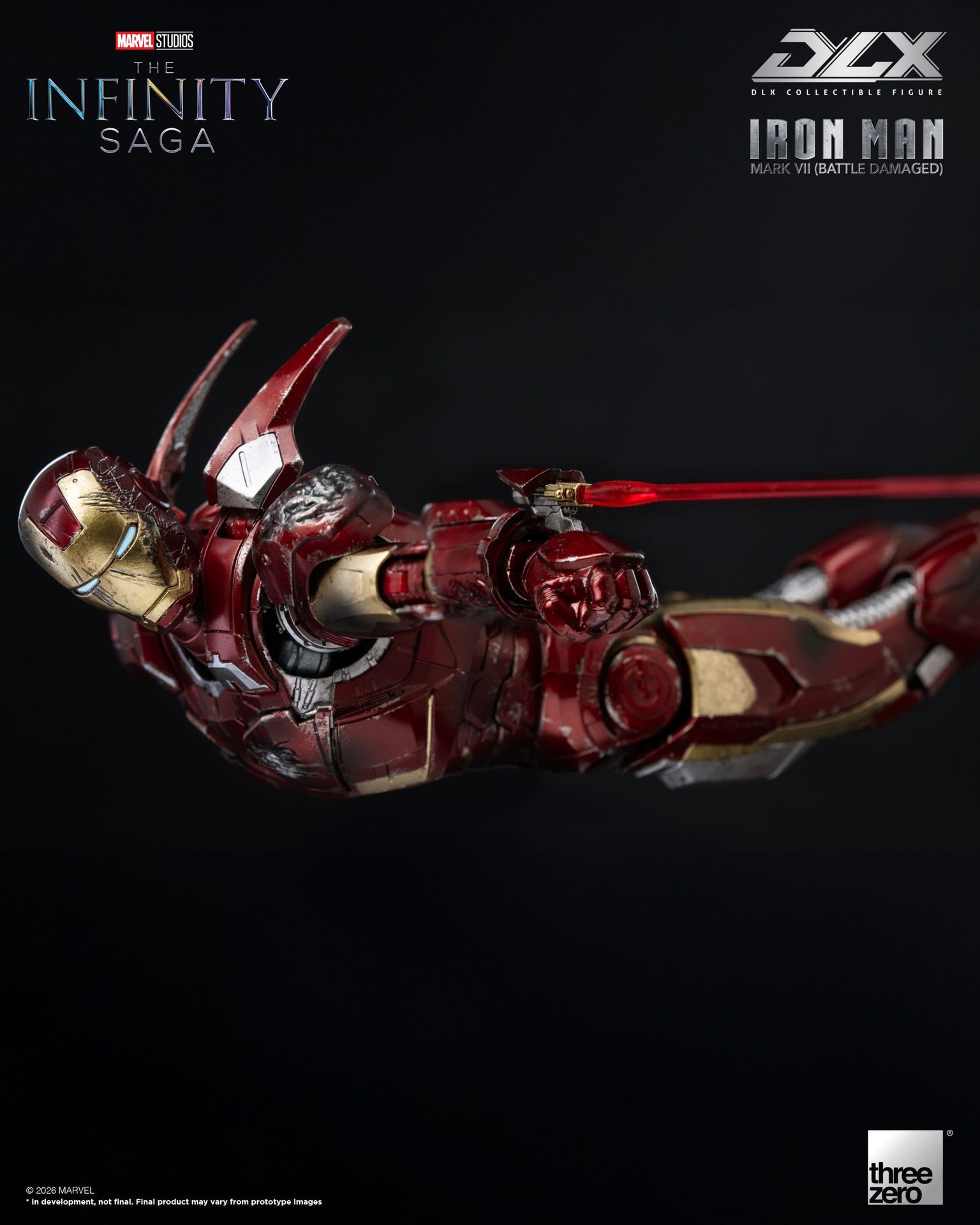 Marvel Studios: The Infinity Saga<br>DLX Iron Man Mark 7 (Battle Damaged)_extra_image