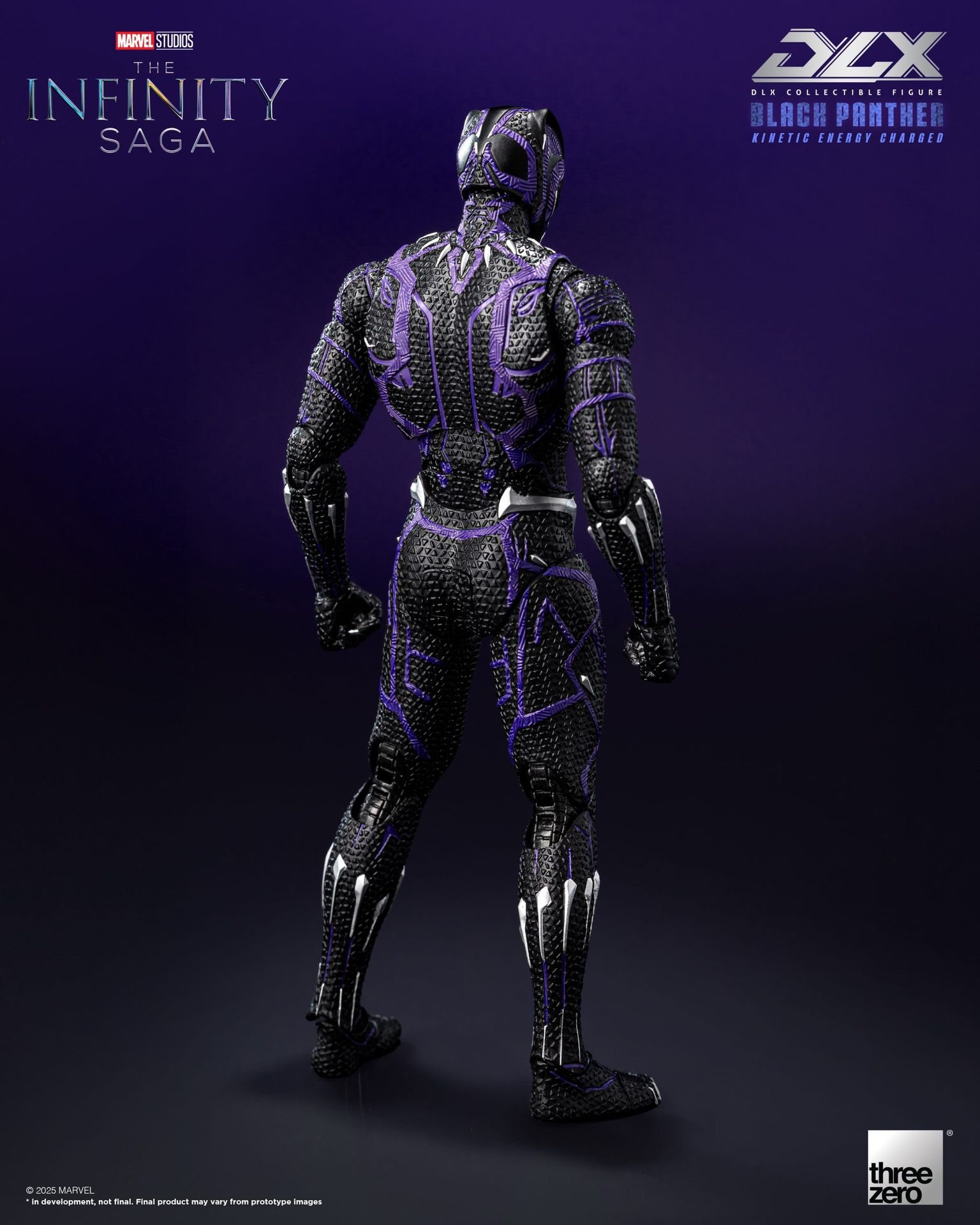 Marvel Studios: The Infinity Saga<br>DLX Black Panther (Kinetic Energy Charged)_extra_image