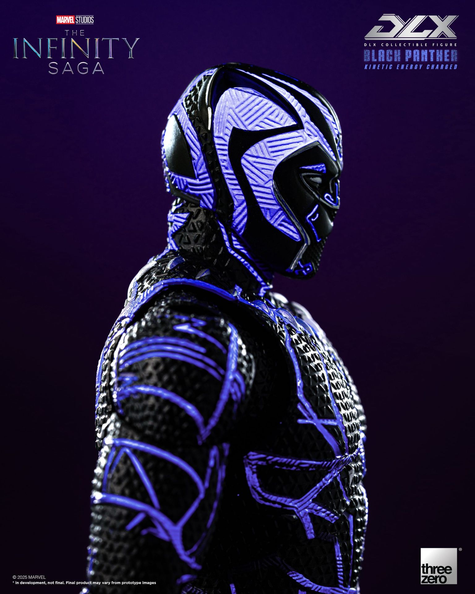 Marvel Studios: The Infinity Saga<br>DLX Black Panther (Kinetic Energy Charged)_extra_image