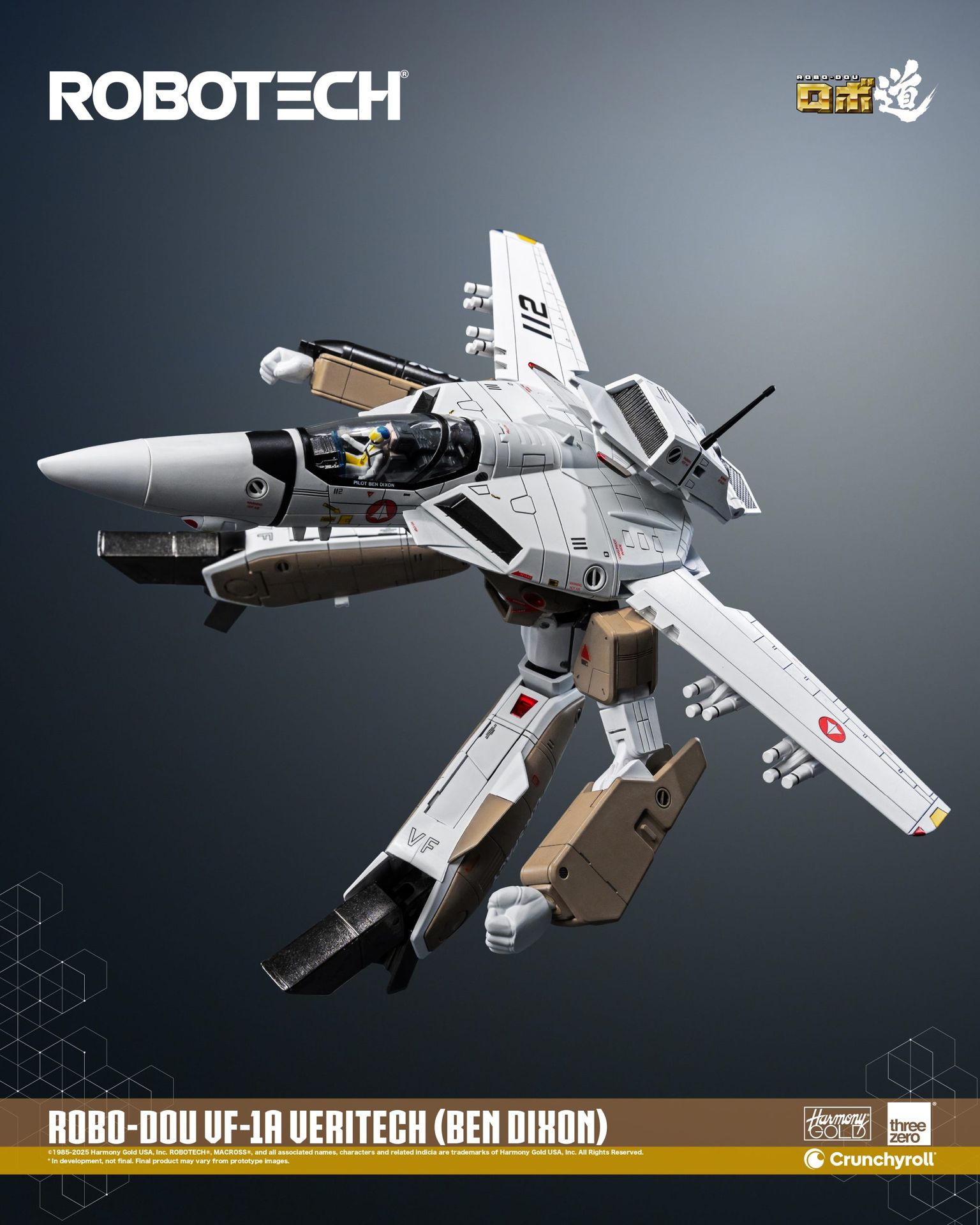 ROBOTECH<Br>ROBO-DOU ROBOTECH VF‐1A Veritech (Ben Dixon)_extra_image