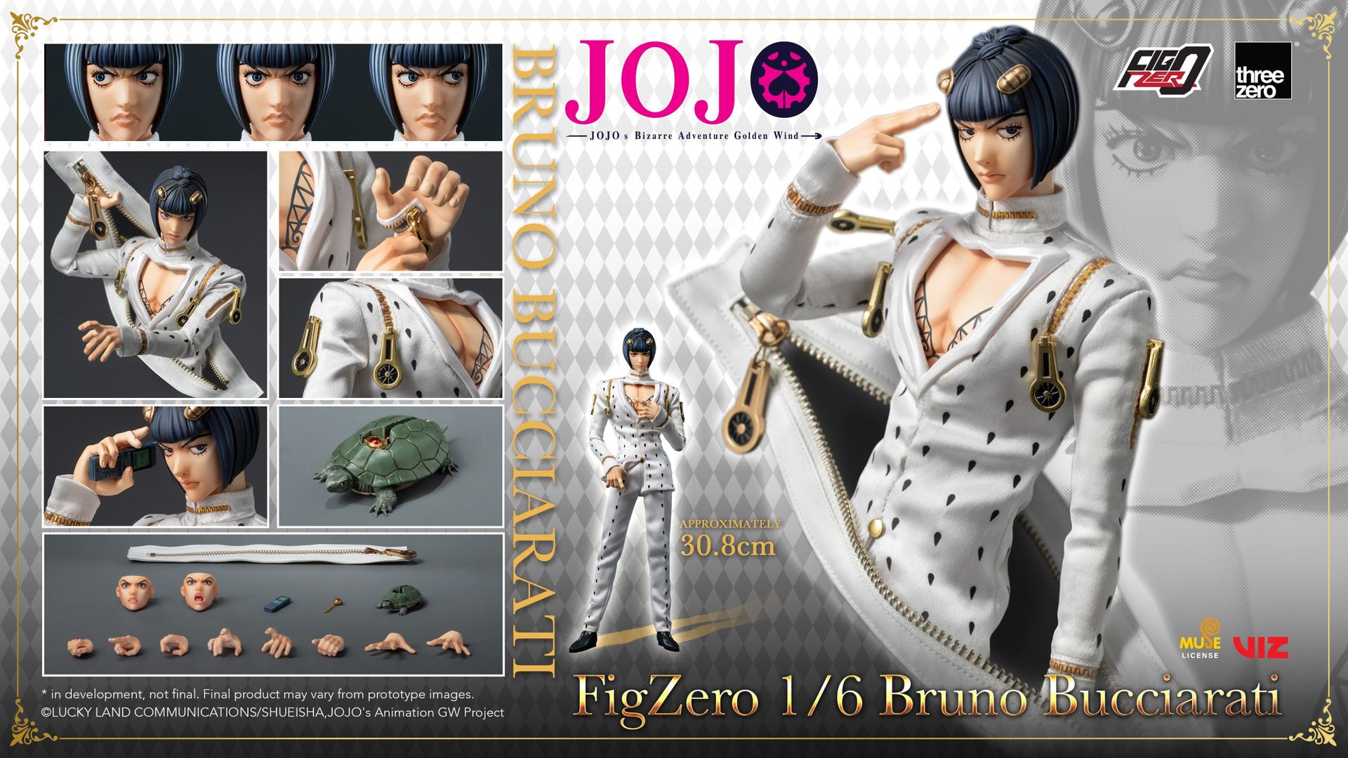 JOJO's Bizarre Adventure Golden Wind<br>FigZero 1/6 Bruno Bucciarati_extra_image