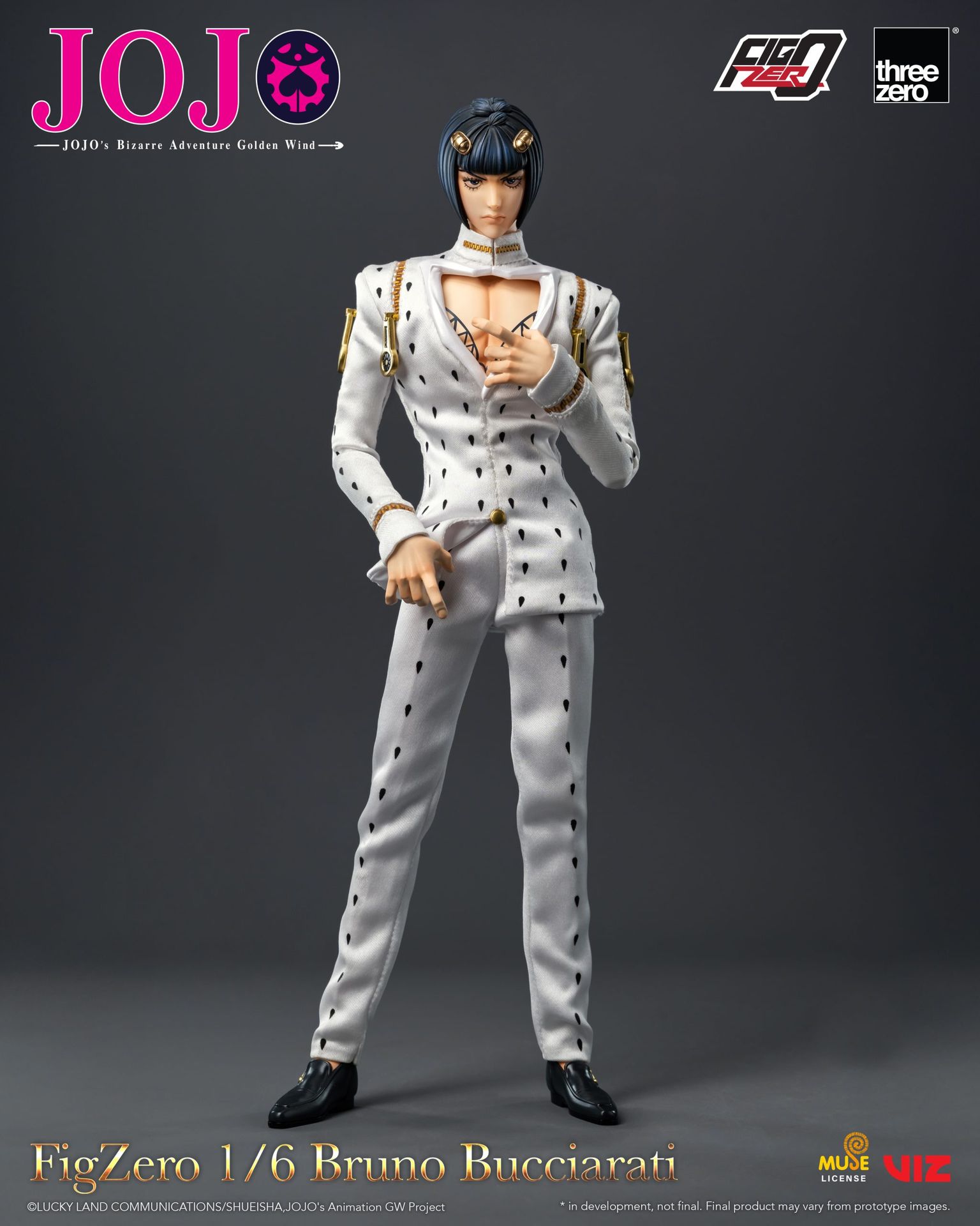 JOJO's Bizarre Adventure Golden Wind<br>FigZero 1/6 Bruno Bucciarati_extra_image