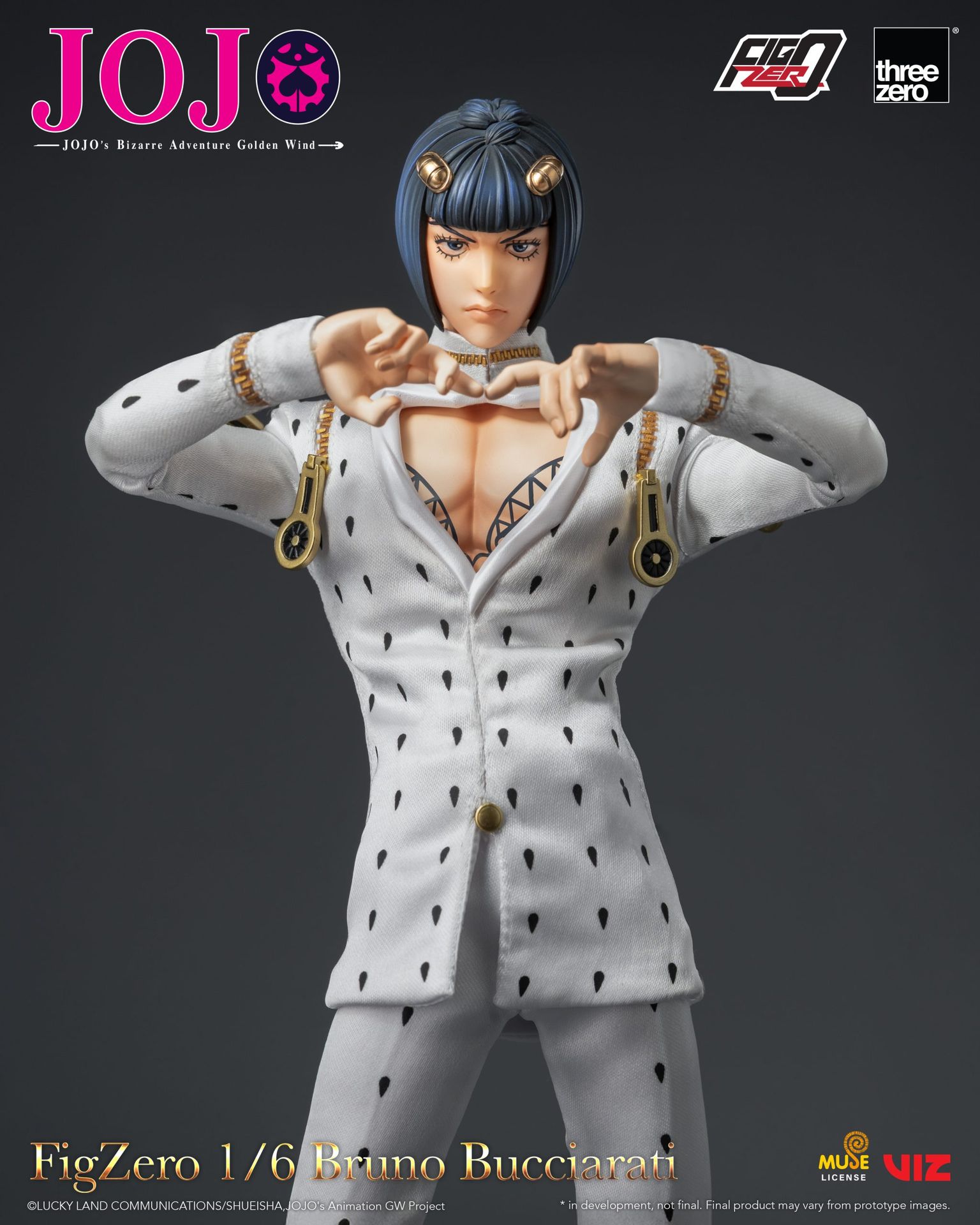 JOJO's Bizarre Adventure Golden Wind<br>FigZero 1/6 Bruno Bucciarati_extra_image
