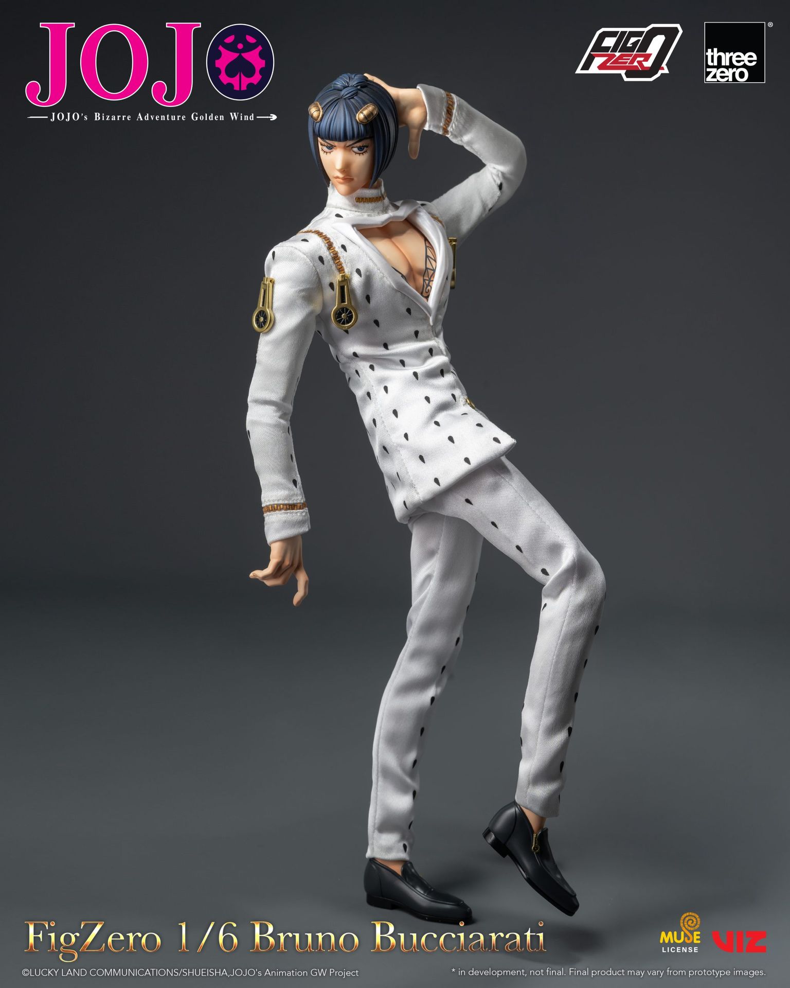 JOJO's Bizarre Adventure Golden Wind<br>FigZero 1/6 Bruno Bucciarati_extra_image