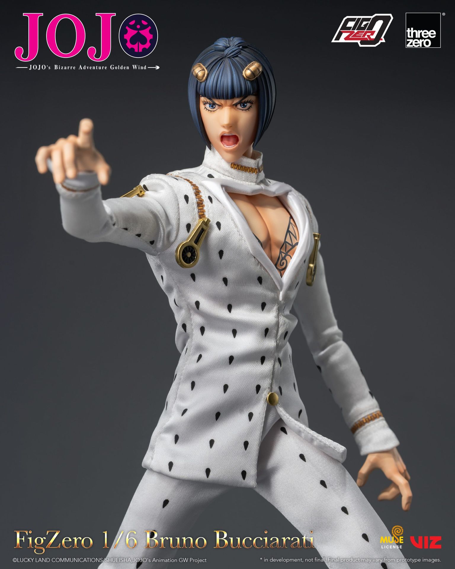 JOJO's Bizarre Adventure Golden Wind<br>FigZero 1/6 Bruno Bucciarati_extra_image