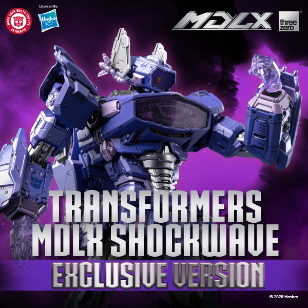 Transformers<br>MDLX Shockwave (Exclusive Version) Cover Image