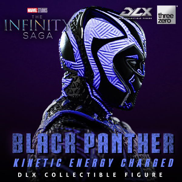 Marvel Studios: The Infinity Saga<br>DLX Black Panther (Kinetic Energy Charged) Cover Image