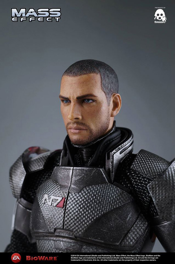 commander shepard action figure