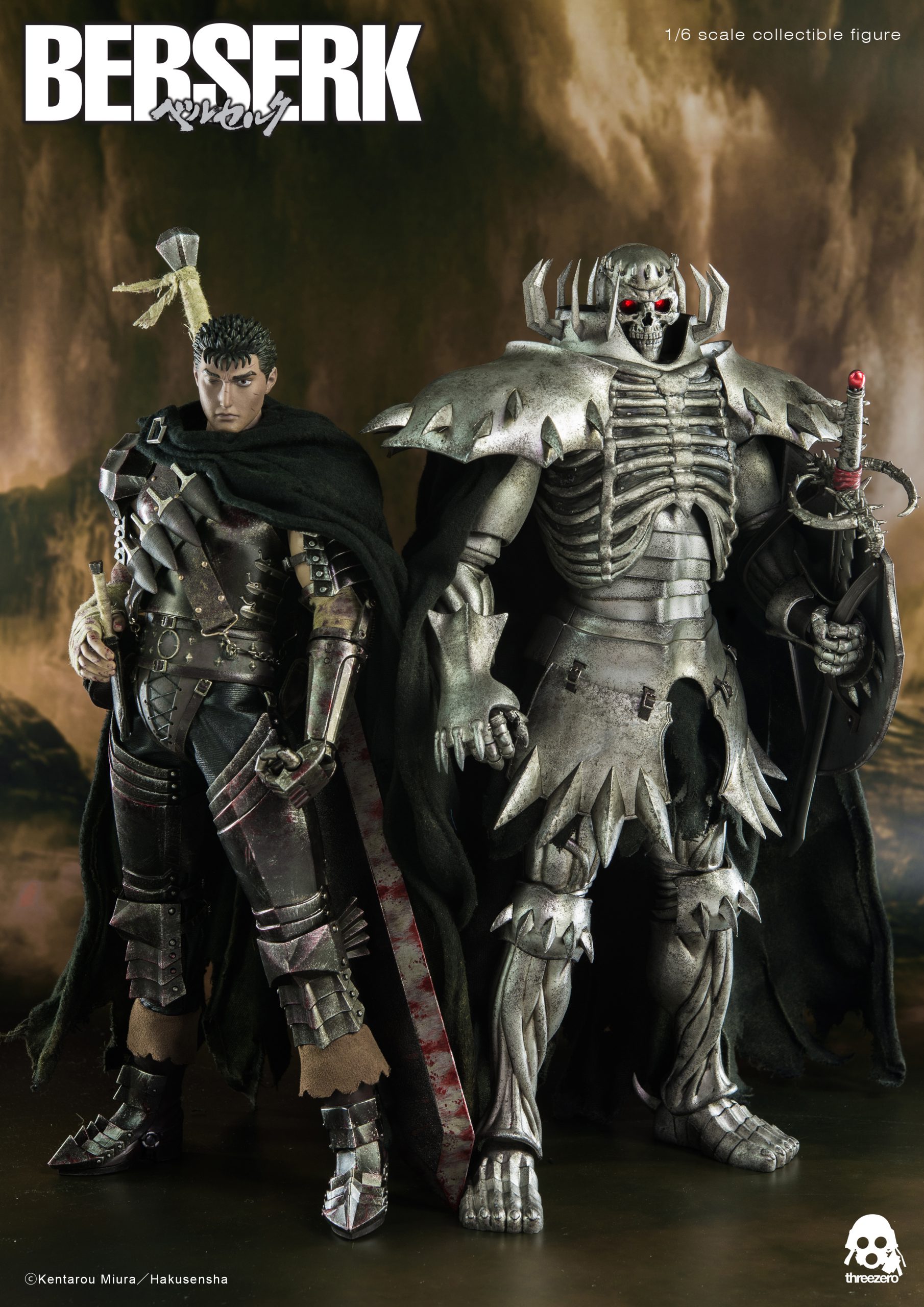 Skull Knight(髑髏の騎士) スカルナイト(どくろのきし) ベルセルク 1/6完成品 フィギュア threezero(スリーゼロ)