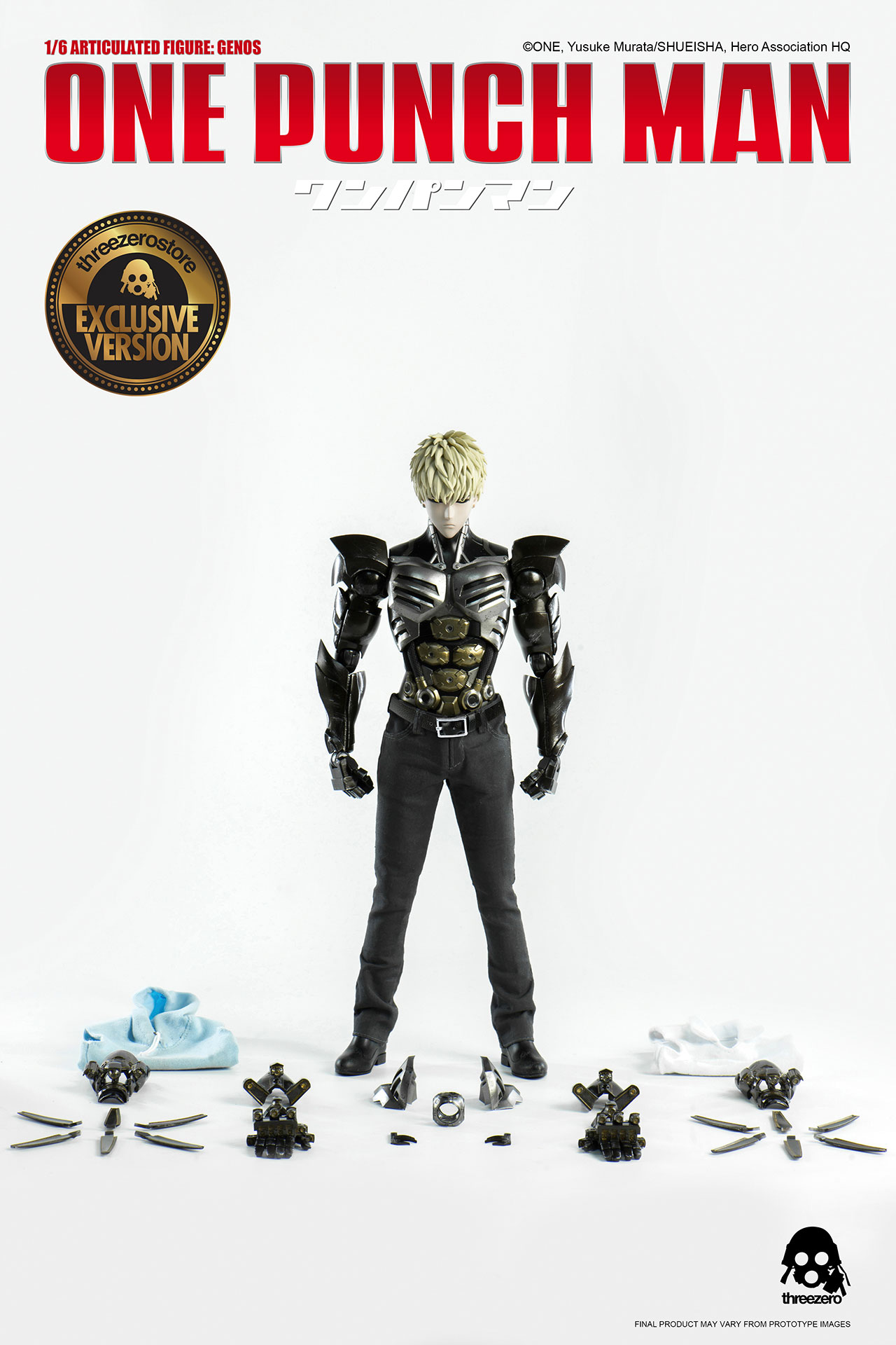 ONE-PUNCH MAN - 1/6 Articulated Figure : GENOS (Exclusive ...