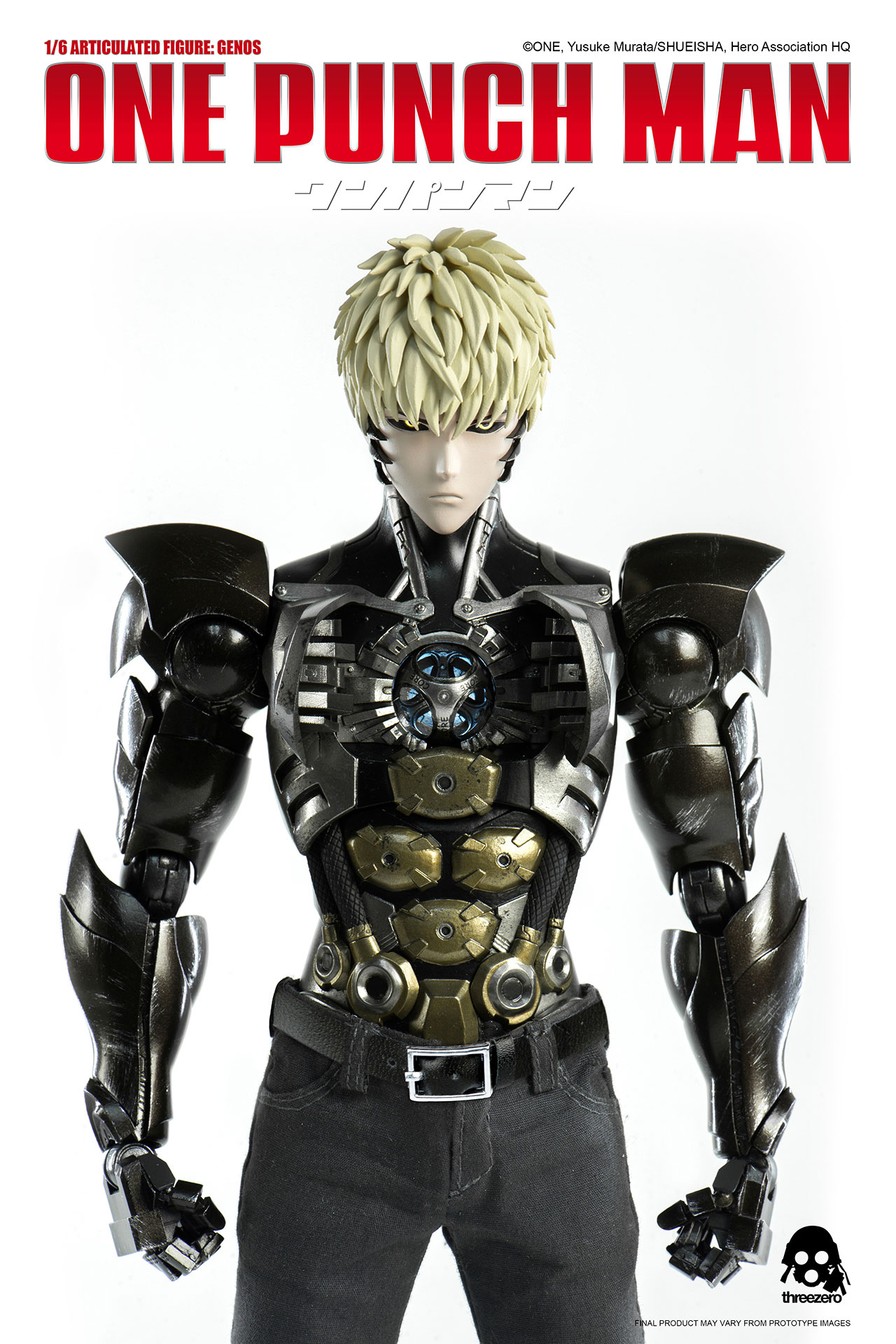 ONE-PUNCH MAN - 1/6 Articulated Figure : GENOS (Exclusive ...