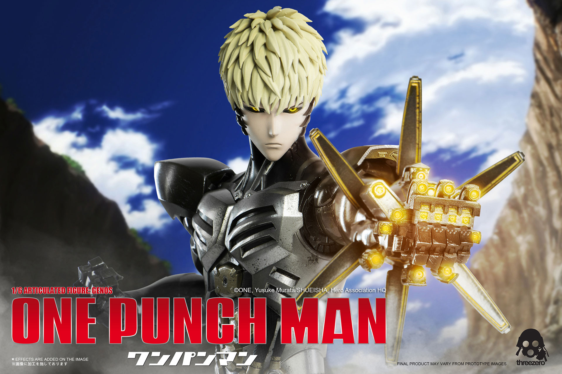 ONE-PUNCH MAN - 1/6 Articulated Figure : GENOS - threezero ...