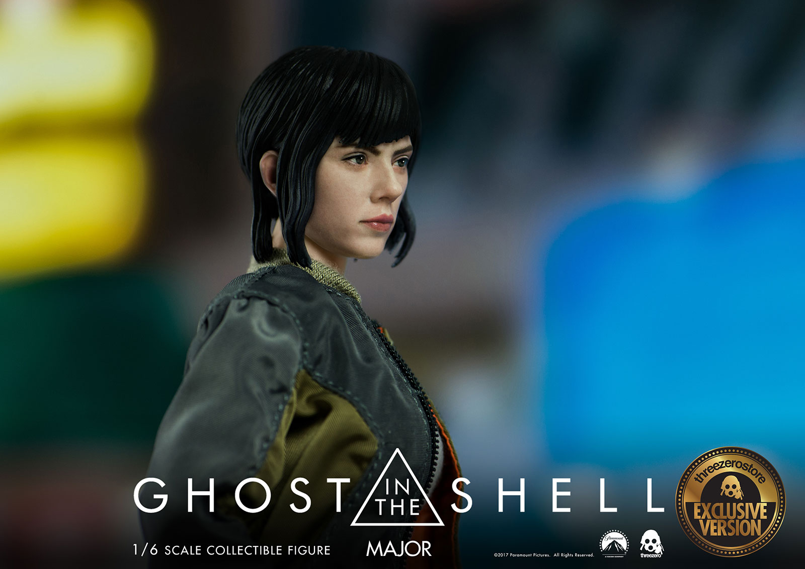 Ghost in the Shell – Major 1/6 Scale Figure by ThreeZero - The Toyark - News