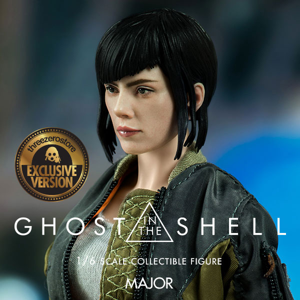 Ghost in the Shell – Major 1/6 Scale Figure by ThreeZero - The Toyark - News