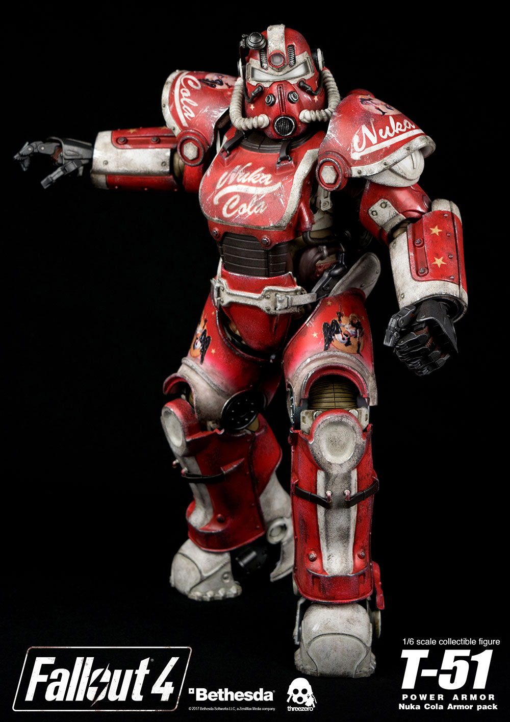 threezero nuka cola power armor