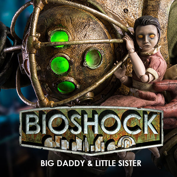 BIOSHOCK1/6 Big Daddy and Little Sister – threezero store