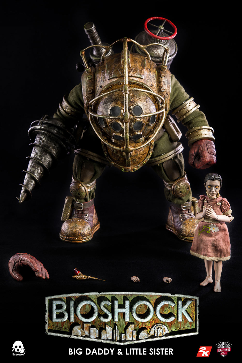 BIOSHOCK1/6 Big Daddy and Little Sister – threezero store