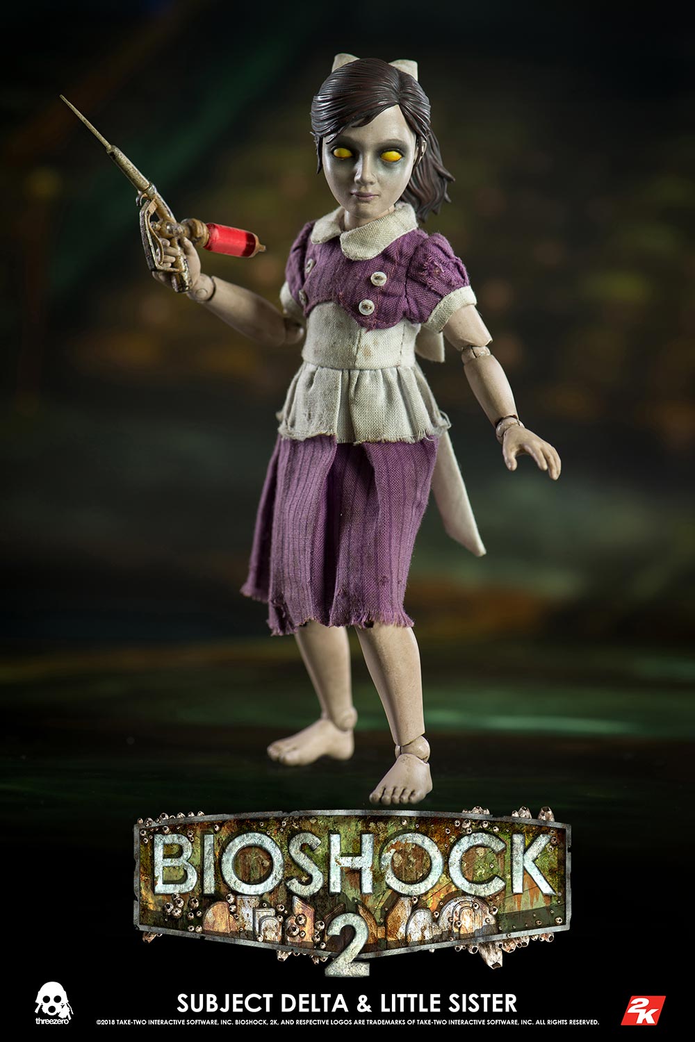 Bioshock 2subject Delta And Little Sister Deluxe Version Threezero Store