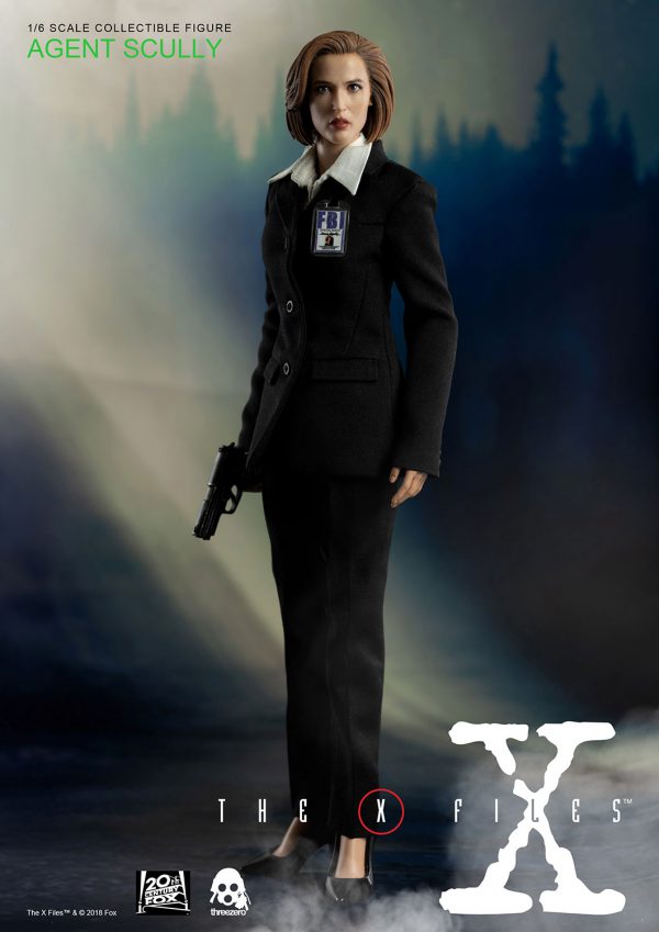 《X檔案》郭探員（Agent Scully）（標準版） &#8211; ThreeZero Online Store