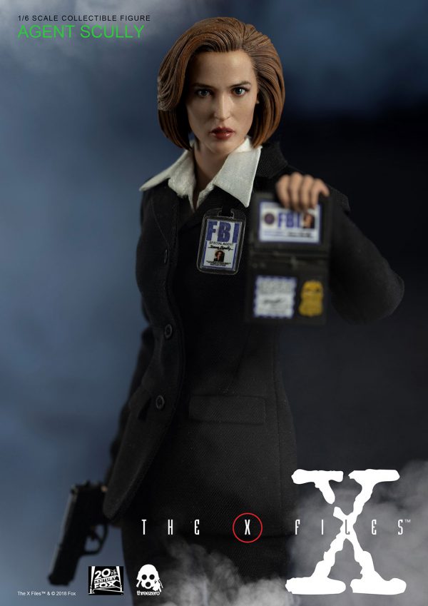 《X檔案》郭探員（Agent Scully）（標準版） &#8211; ThreeZero Online Store
