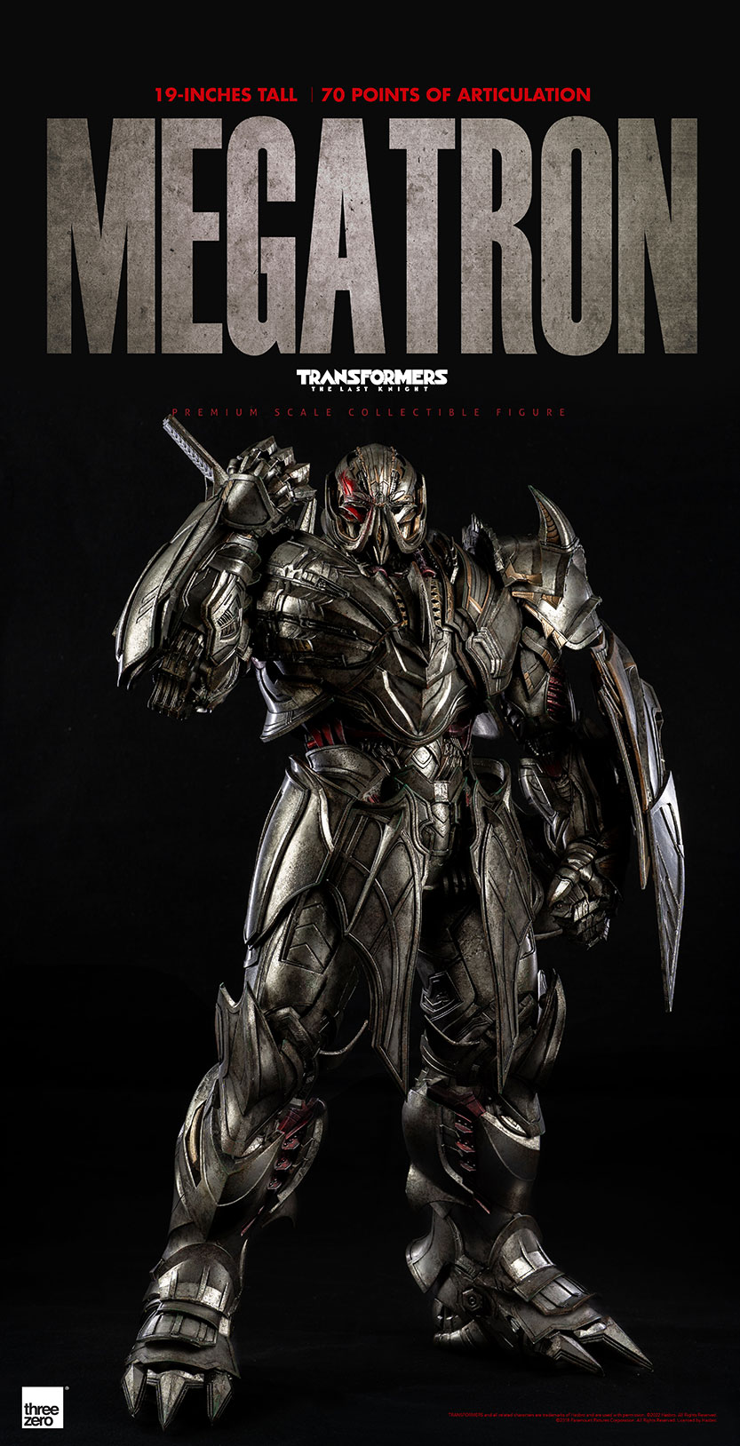 Transformers : The Last KnightPREMIUM Megatron (Deluxe Edition 