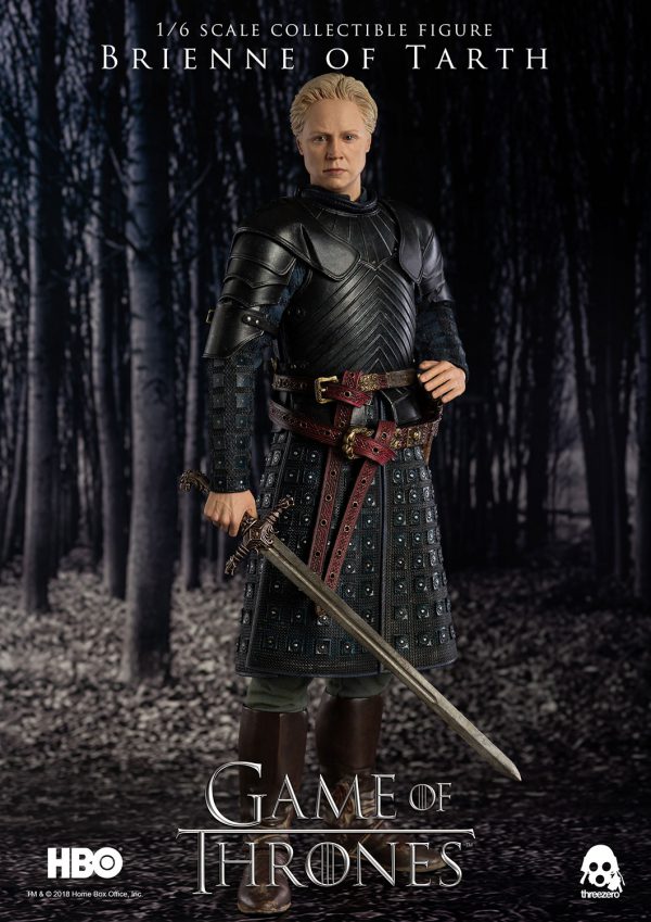《冰與火之歌：權力遊戲》Game of Thrones塔斯的布蕾妮（Brienne of Tarth）（第7季） &#8211; ThreeZero Online Store