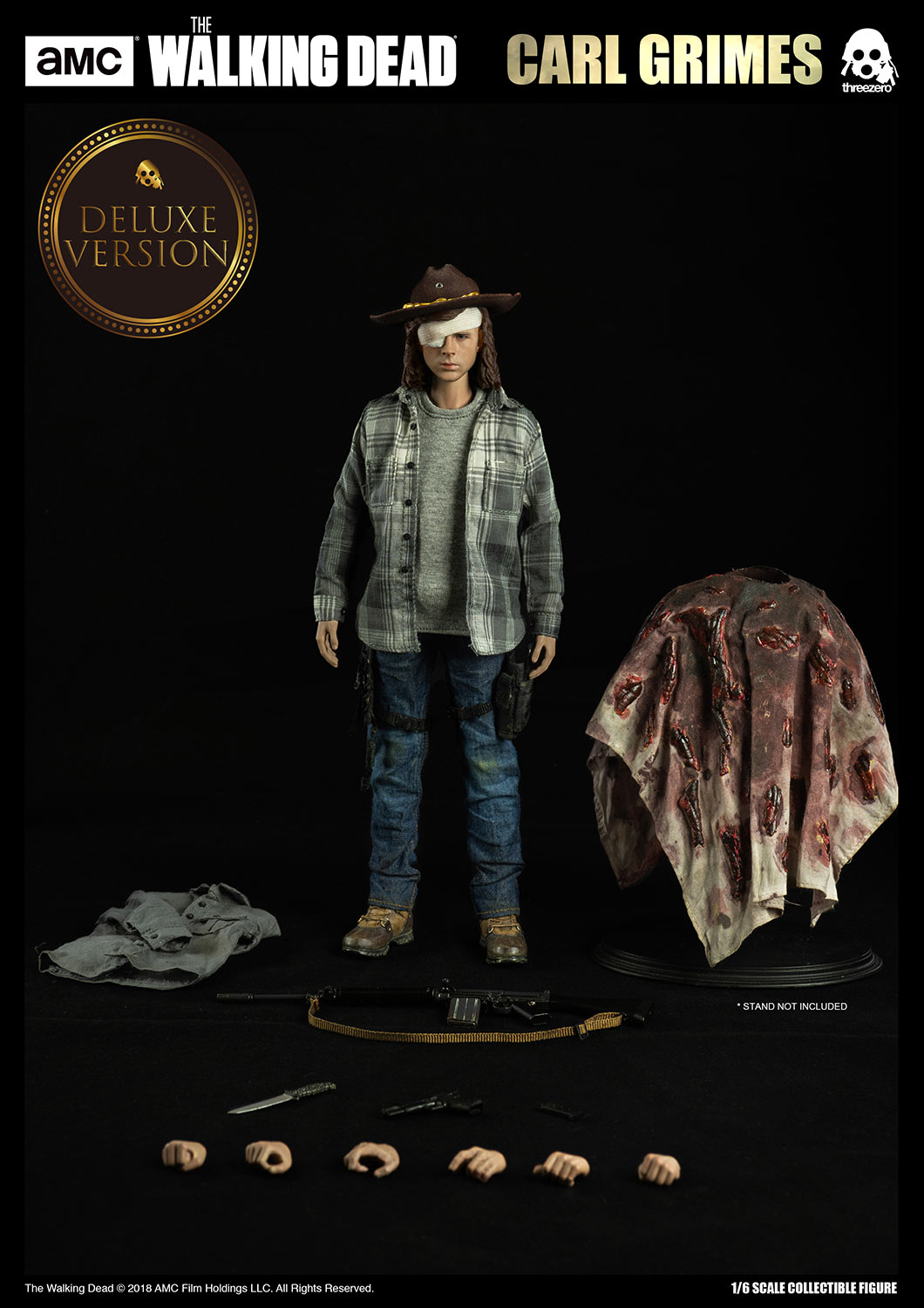 the walking dead deluxe figures