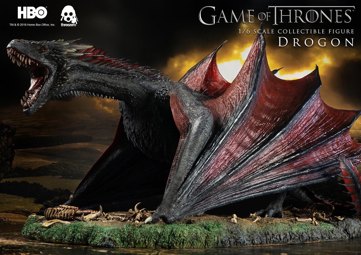 threezero drogon