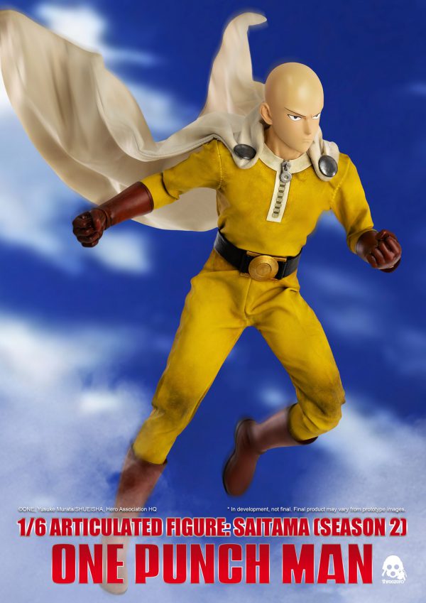 1/6 Scale One Punch Man Saitama Figure by Threezero