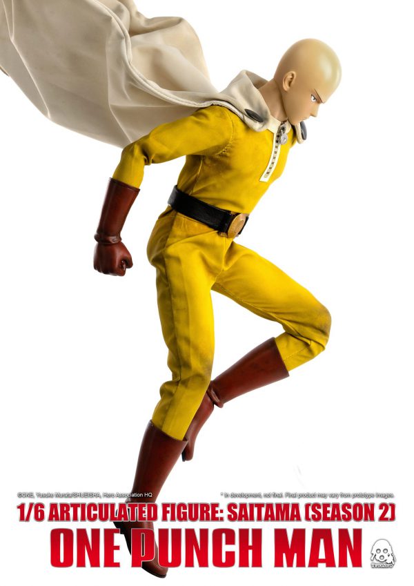 ThreeZero 3A 1/6 One Punch Man Saitama Action Figure Deluxe Version In Stock