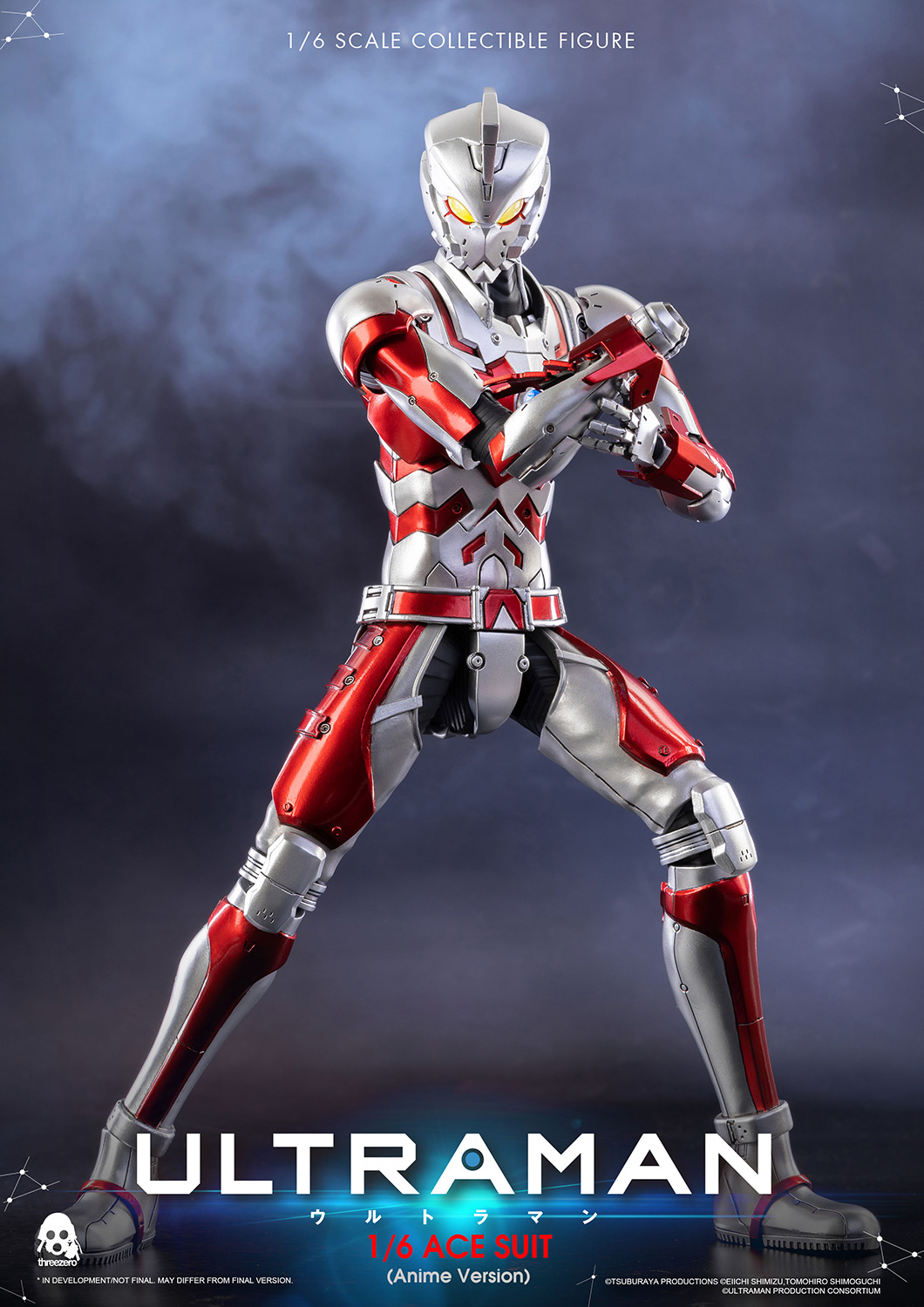 ACE SUIT(エーススーツ) (Anime Version) ULTRAMAN(ウルトラマン) 1/6 完成品 可動フィギュア threezero(スリーゼロ)