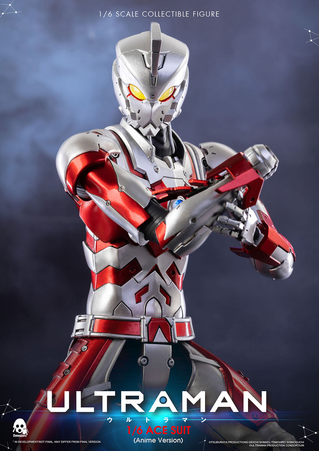 ACE SUIT(エーススーツ) (Anime Version) ULTRAMAN(ウルトラマン) 1/6 完成品 可動フィギュア threezero(スリーゼロ)