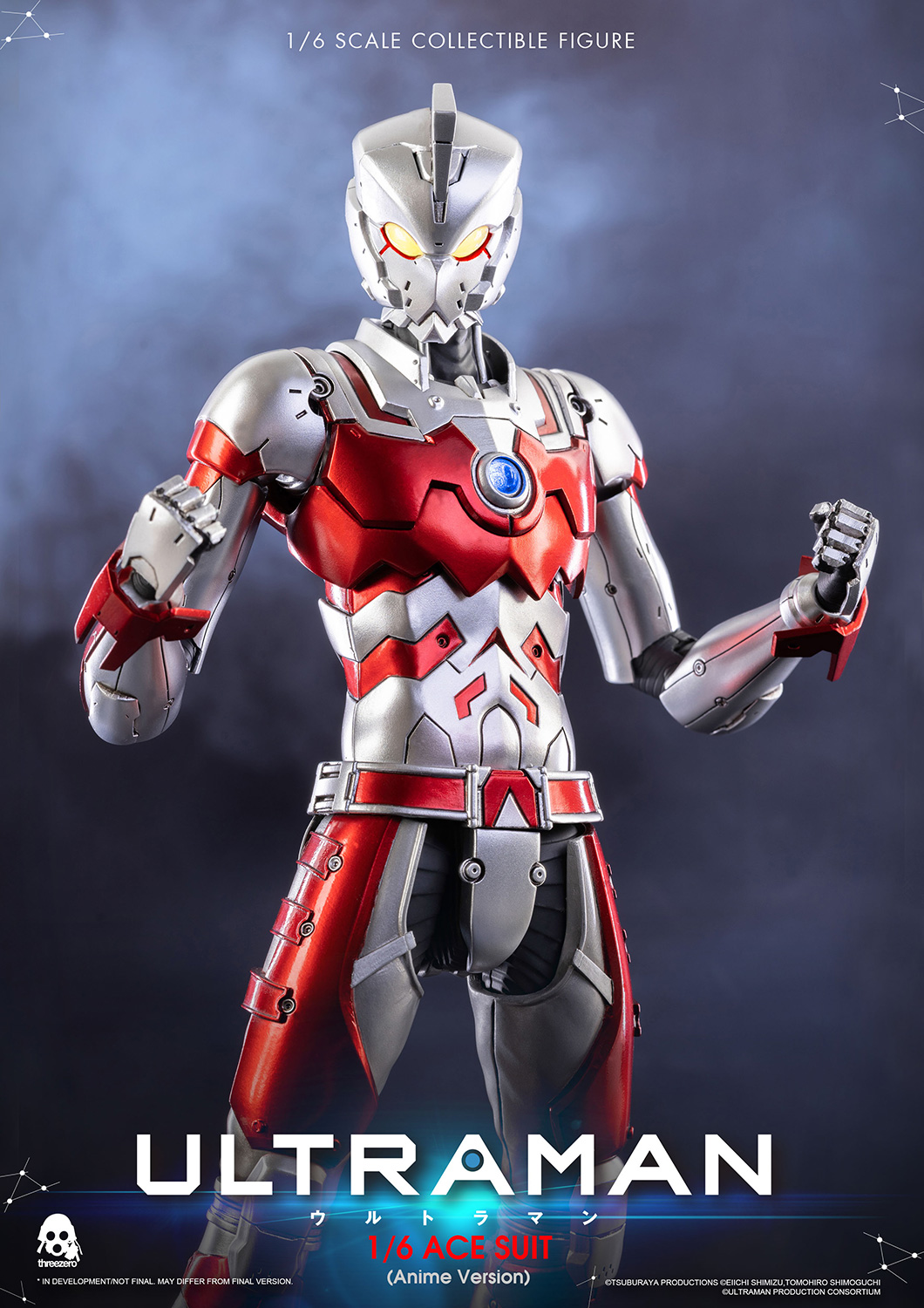 ACE SUIT(エーススーツ) (Anime Version) ULTRAMAN(ウルトラマン) 1/6 完成品 可動フィギュア threezero(スリーゼロ)