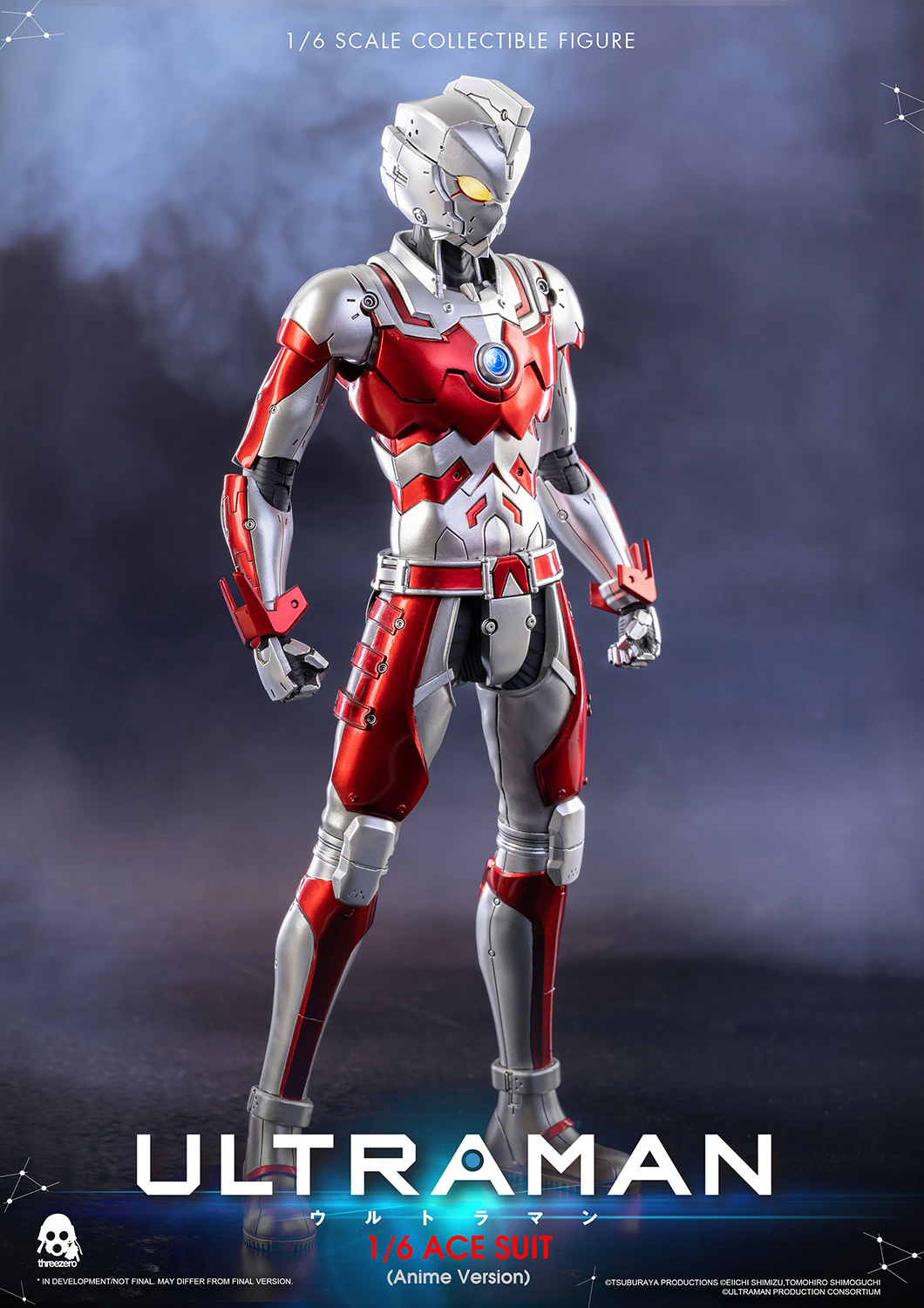 ACE SUIT(エーススーツ) (Anime Version) ULTRAMAN(ウルトラマン) 1/6 完成品 可動フィギュア threezero(スリーゼロ)