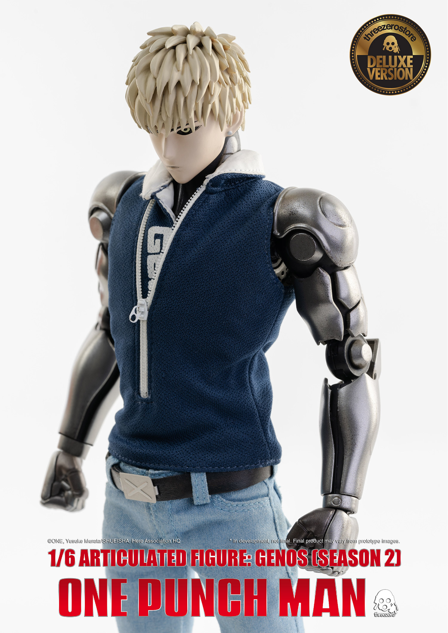 One Punch Man 1/6 Scale Articulated Figure: Genos (Season 2)