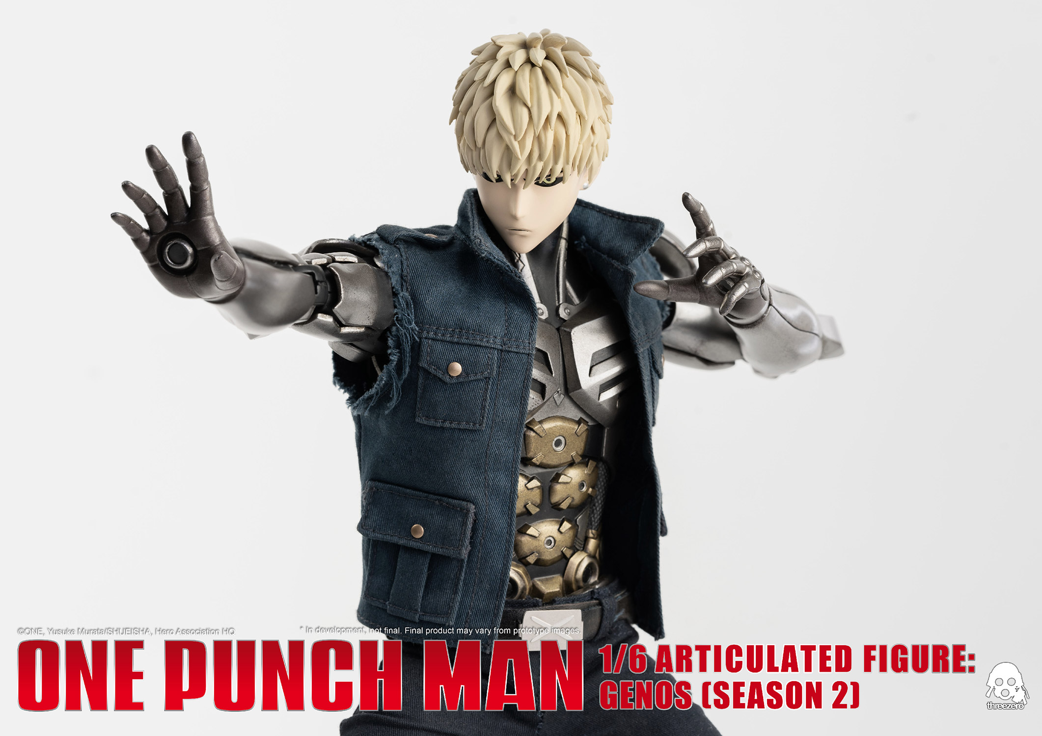 One Punch Man 1/6 Scale Articulated Figure: Genos (Season 2)