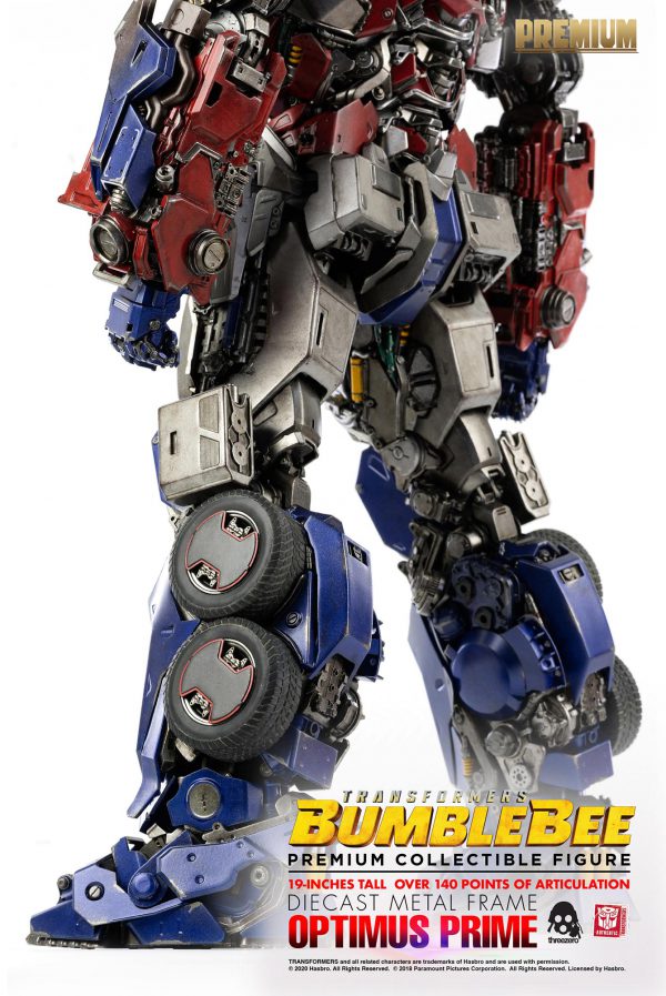 Transformers: Bumblebee Premium Collectible Optimus Prime