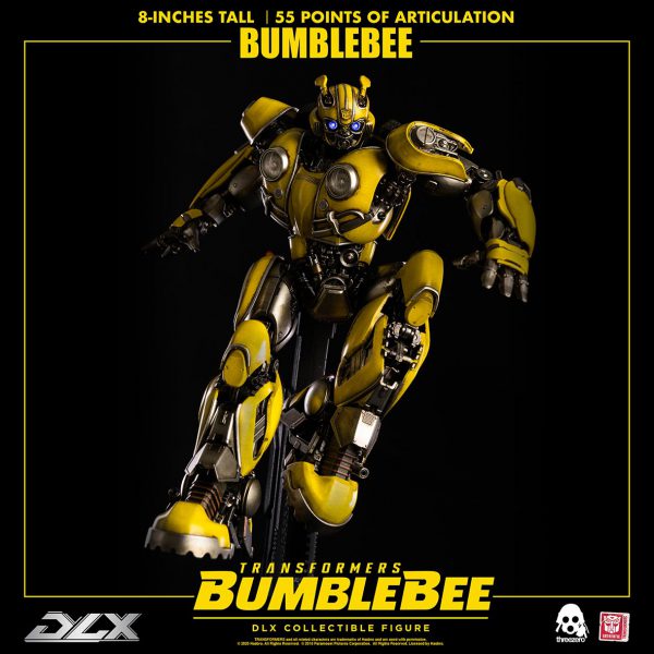 Bumblebee Transformers O Último Cavaleiro DLX Scale Threea - Prime