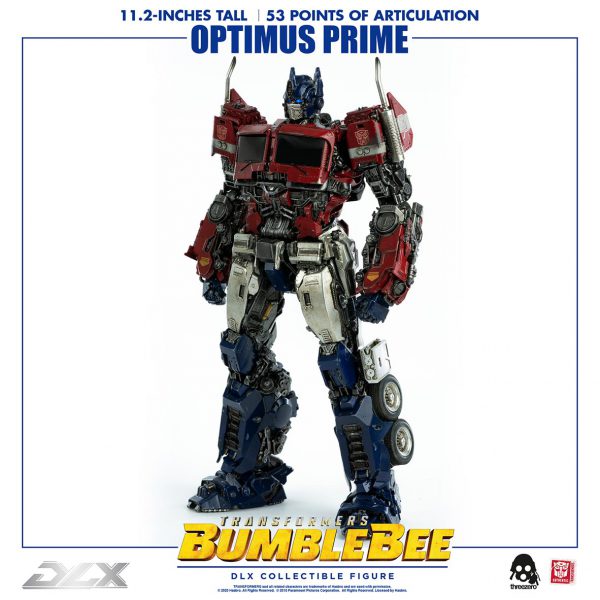 TRANSFORMERS: BUMBLEBEE DLX Shattered Glass Optimus Prime DLX SCALE  COLLECTIBLE FIGURE SERIES – threezero store