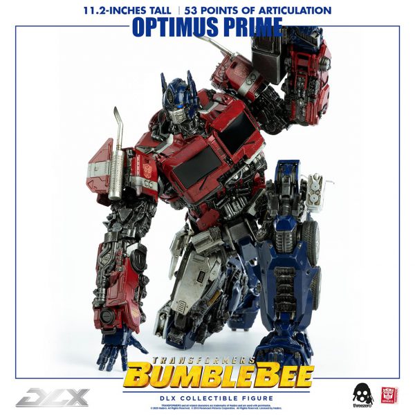 TRANSFORMERS: BUMBLEBEE DLX Shattered Glass Optimus Prime DLX SCALE  COLLECTIBLE FIGURE SERIES – threezero store