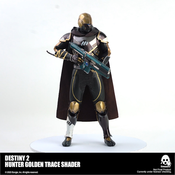 Destiny 2 ハンター 黄金の軌跡 シェーダー Threezero Store