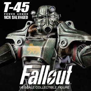 Figura Threezero 3Z0179 Fallout T-51 Blackbird Power Armor Pack