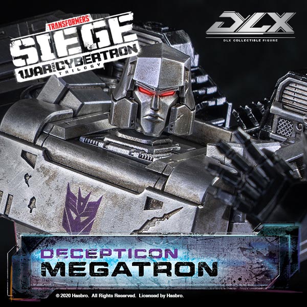 Hasbro x Threezero Presents, DLX Megatron, Transformers: War For Cybertron  Trilogy , DLX Collectible Series
