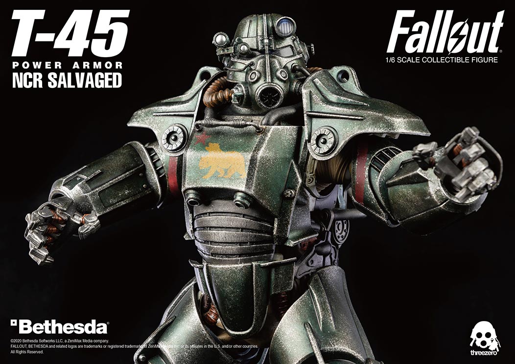 Fallout , T-45 NCR Salvaged Power Armor