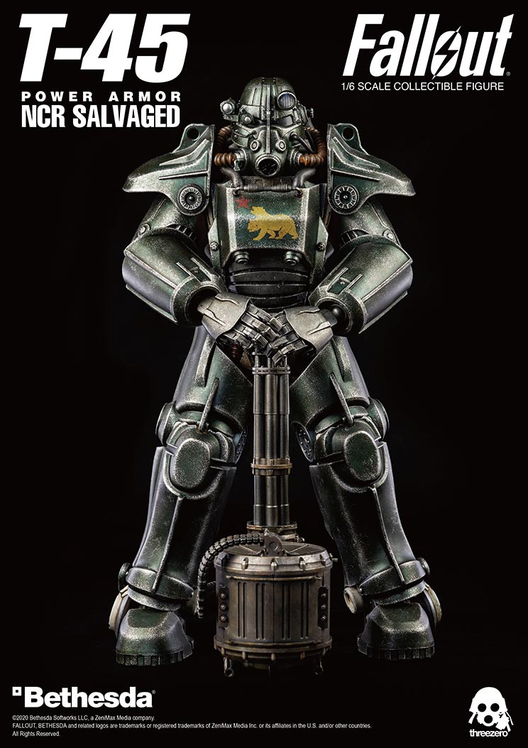 21人気の Threezero限定版 Fallout4 T 45 Power Armor ゲームキャラクター Fgvmais Com