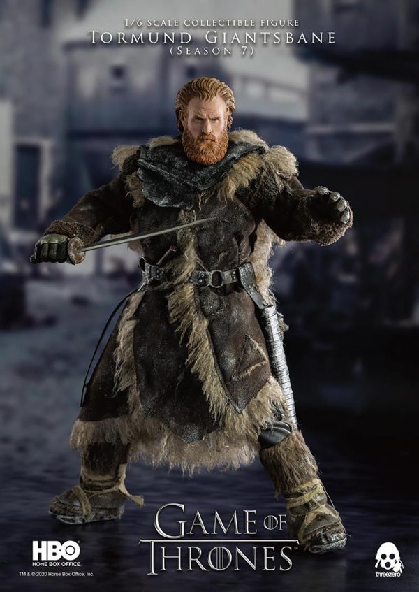 ThreeZero : Game of Thrones – 1/6 Tormund Giantsbane GOT_Tormund_wlogo_g-600x847