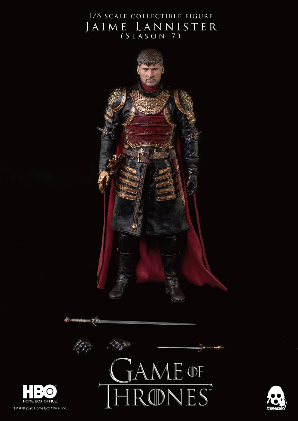 ThreeZero - Game of Thrones – Jaime Lannister 1/6 Scale Figure GOT_Jaime_Lannister_wlogo_v01_g